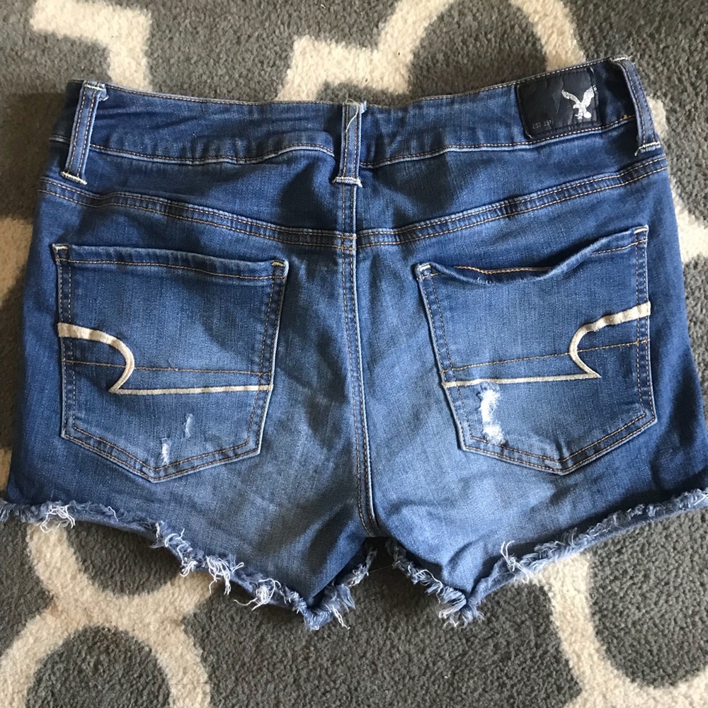 American Eagle midi Jean shorts
